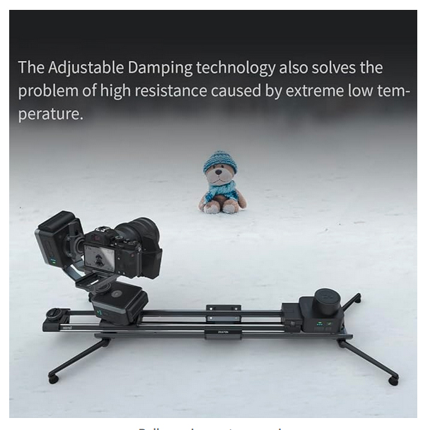 Zeapon Micro3 E700 Motorized Double Distance Camera Slider 77cm + PONS PT Motorized Pan Head + torba - 4